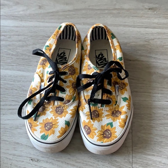sunflower vans womens
